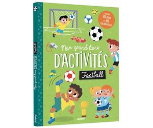 Mon grand livre d'activités - Football - Emma Martinez - Auzou Philippe Eds - broché - Document jeunesse