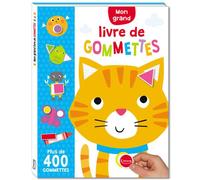 Mon grand livre de gommettes ned - Charly Lane - Kimane - broché - Document jeunesse