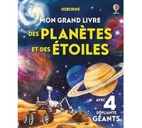 Emily Bone – Mon grand livre des planètes et des étoiles – Dès 4 ans – Cartonné