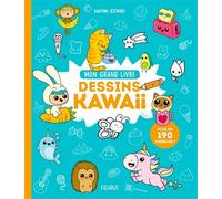 Mon grand livre - Dessins kawaii - Mayumi Jezewski - Fleurus - relié - Document jeunesse