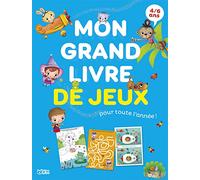 Collectif – Mon grand livre jeux pour toute l'année 4-6 ans – Livre-jeu – Broché
