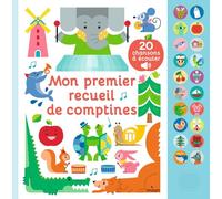 Mon grand livre sonore - Mon premier recueil de comptines - Dès 1 an