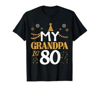 Mon grand-père a 80 ans 80e anniversaire 1945 80 ans Grand-père T-Shirt