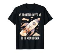 Mon Grand-père m'aime jusqu'à la Lune et Vice-Versa T-Shirt