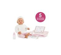 Corolle - Mon Grand Poupon, Rose, Nouveau Né réaliste, 42cm, dès 3 Ans 9000150070