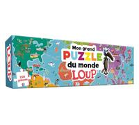 Orianne Lallemand – Mon Grand Puzzle du Monde : Loup – Auzou