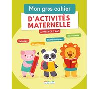 Mon gros cahier d'activités maternelle: A partir de 3 ans
