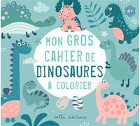 Mon Gros Cahier De Dinosaures À Colorier