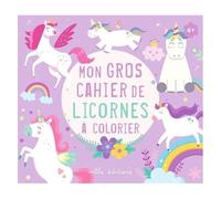 Mila Professional – Mon gros cahier de licornes à colorier