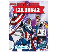 Mon Gros Coloriage Marvel Avengers - Avec Des Stickers