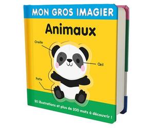 Mon gros imagier - animaux - Jennifer Bartlett - 1 2 3 Soleil - cartonné - Document jeunesse