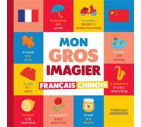 Mon gros imagier français-chinois Edition bilingue - Virginie Chiodo - Mille Pages Eds - cartonné - Méthode de langue