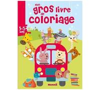 Mon Gros Livre De Coloriage - Bus Animaux