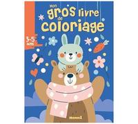 Mon Gros Livre De Coloriage Ours Et Lapin