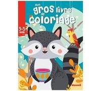 Mon Gros Livre De Coloriage (Raton Laveur)