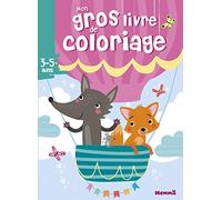 Mon gros livre de coloriage (Renard et loup)