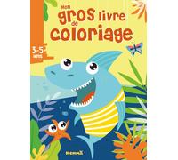 Mon gros livre de coloriage (Requin) - Collectif - Hemma - broché - Document jeunesse