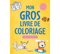 Mon gros livre de coloriage - Spécial vacances - 3-6 ans Plus de 350 coloriages pour s'amuser pendant les vacances - Collectif - Merci Les Livres - broché - Document jeunesse