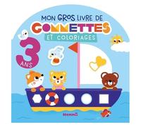 Mon Gros Livre De Gommettes Et Coloriages - Avec Gommettes Repositionnables
