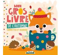 Mon Gros Livre De L'automne - Gommettes Et Coloriage