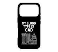 Mon Groupe sanguin est CAD Coque pour iPhone 17 Pro