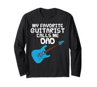 Mon guitariste préféré m'appelle papa, fête des pères Manche Longue