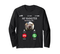 Mon Hamster Appelle Funny Hamster Meme Manche Longue