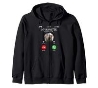 Mon Hamster Appelle Funny Hamster Meme Sweat à Capuche