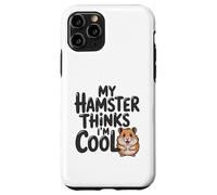 Mon Hamster Pense Que Je suis Cool, Adorable Animal de Compagnie Rongeur Coque pour iPhone 11 Pro