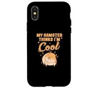 Mon Hamster Pense Que Je suis Cool. Rodent Pet Coque pour iPhone X/XS