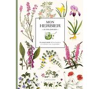 Mon herbier à colorier - Collectif - Larousse - relié - Livre-jeu