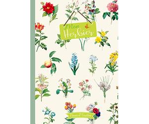 Mon herbier: Carnet de récolte | herbier à remplir de Fleurs plantes et feuilles séchées | herbier enfants et adultes | herbier des feuilles | ... à compléter | collection nature sauvage
