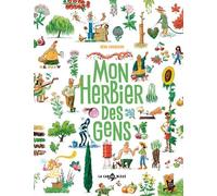 Mon herbier des gens - Rémi Courgeon - La Cabane Bleue - relié - Document jeunesse
