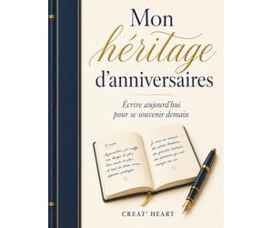 Mon héritage d'anniversaires: Un recueil précieux de souvenirs, réflexions et messages pour l'avenir