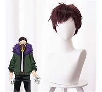 Mon héros académique Cosplay révision Chisaki Kai perruque Boku pas de héros académique rouge-brun cheveux courts fête jeu de rôle Costume perruques