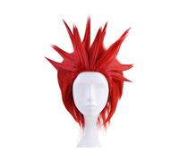 Mon héros académique Eijirou Kirishima Eijiro rouge perruque courte Cosplay Costume Boku pas de héros académique résistant à la chaleur cheveux hommes perruques