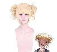 Mon héros académique Himiko Toga cheveux synthétiques fête jeu de rôle traverser mon corps perruque Cosplay Costume + casquette de perruque gratuite
