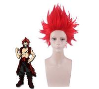 Mon héros académique Kirishima Eijiro Cosplay perruque Boku pas de héros académique/académie rouge courte perruque de cheveux en Fiber résistante à la chaleur