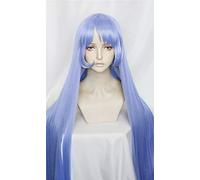 Mon héros académique Nejire Hadou perruque de Cosplay Boku pas de héros académique 3e saison 110 cm Long bleu cheveux synthétiques droits