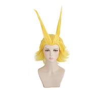 Mon héros académique tout pourrait doré perruque courte Costume de Cosplay Boku pas de héros académique résistant à la chaleur cheveux synthétiques Cosplay perruques