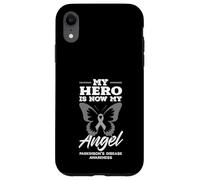Mon héros est Maintenant Mon Ange Papillon Sensibilisation à la maladie de Parkinson Coque pour iPhone XR