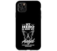 Mon héros est Maintenant Mon Ange Papillon Sensibilisation à la maladie de Parkinson Coque pour iPhone 11 Pro Max