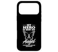 Mon héros est Maintenant Mon Ange Papillon Sensibilisation à la maladie de Parkinson Coque pour iPhone 17 Pro Max