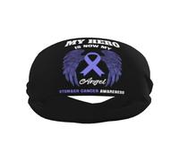 Mon Héros Est Maintenant Mon Ange : Sensibilisation Au Cancer De L’Estomac Unisexe Bandeaux Antidérapant Bandeaux De Sport Respirant Serre Tete pour Fitness Randonnée Basketball Yoga