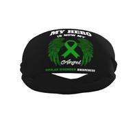 Mon Héros Est Maintenant Mon Ange : Sensibilisation Au Trouble Bipolaire Unisexe Headband Absorbe La Transpiration Bandeau Cheveux Respirant Bandeau De Sport pour Basketball Tennis Jogging