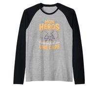 Mon Héros Porte Un Fusil Pas Une Cape Chasseur Manche Raglan
