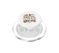 Mon Histoire est Une Grande fierté Afro-américaine PopSockets PopGrip pour MagSafe