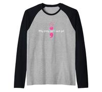Mon Histoire n'est Pas Encore terminée Santé mentale Force du Point-Virgule Manche Raglan