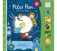 Mon histoire sonore - peter pan - Atelier Cloro - 1 2 3 Soleil - cartonné - Album jeunesse