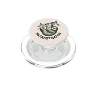Mon Hobby est la Procrastination, la Paresse paresseuse et drôle PopSockets PopGrip pour MagSafe